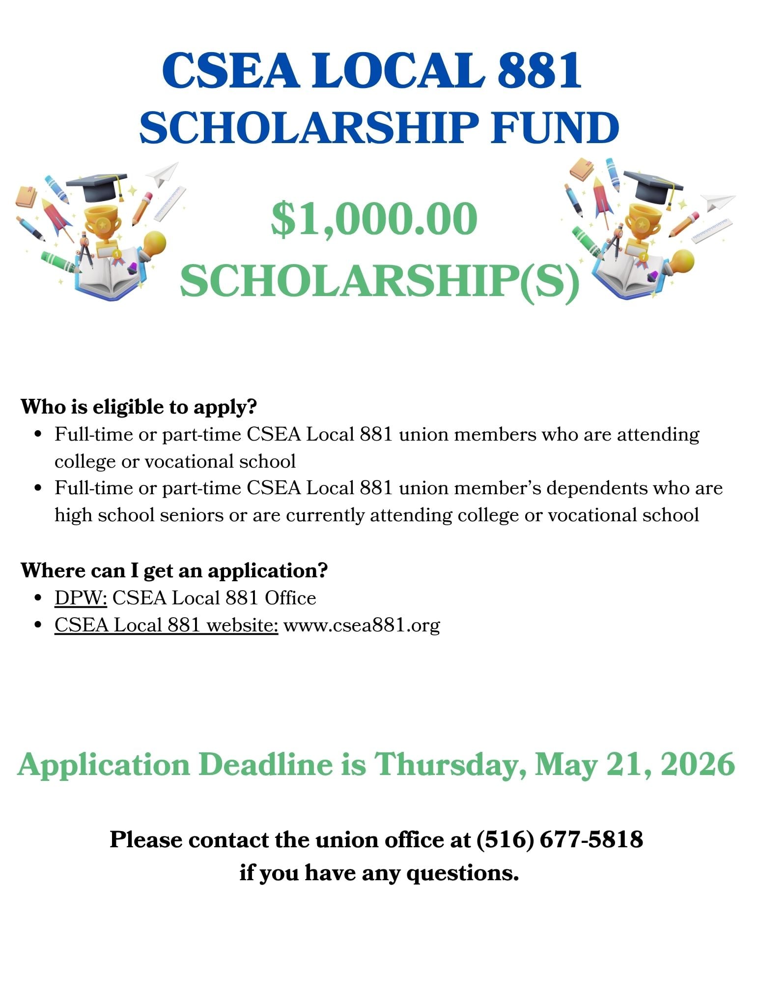 2026 Scholarship Fund
