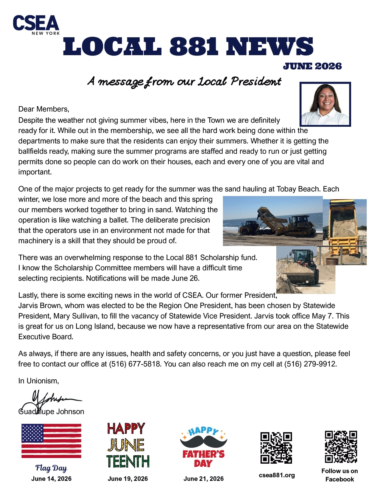 June 2026 Newsletter