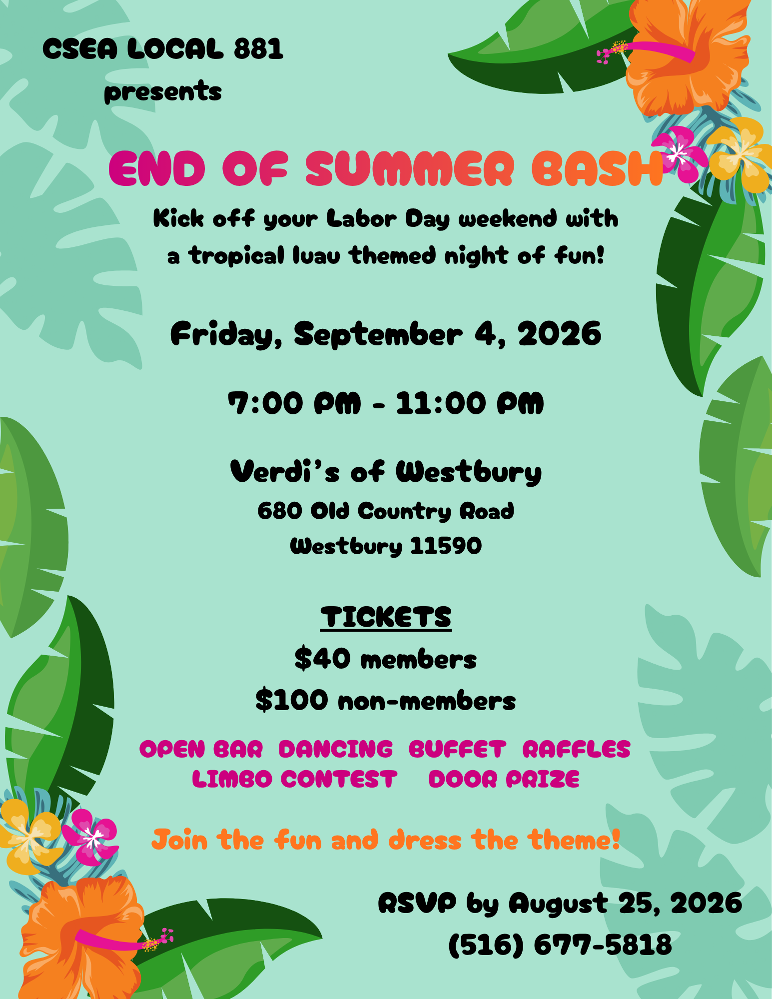 sept 4 party flyer